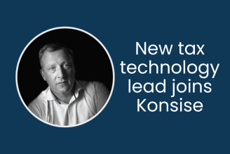 Marius Bothma, Tax Technology Lead at Konsise, confident in a professional setting.